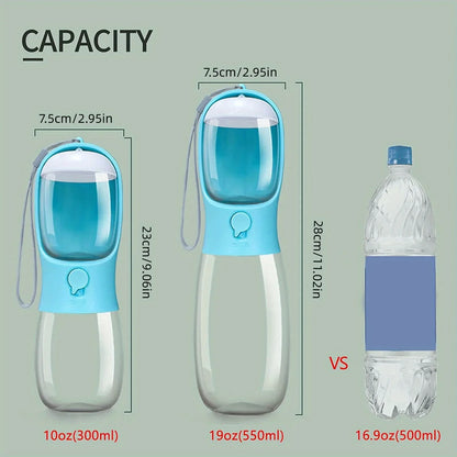 Bottle with Storage Food and Water 3 in 1