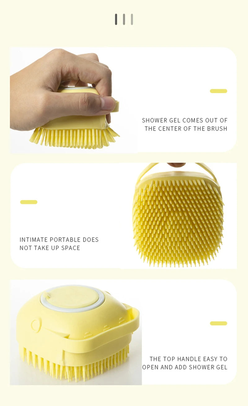 Pet Bath Brush