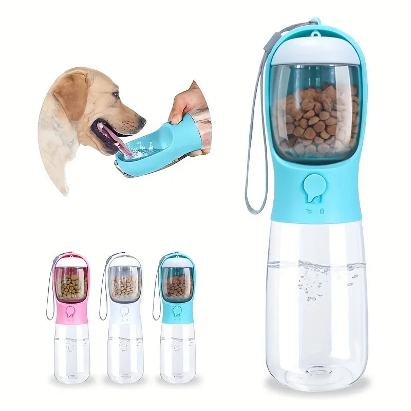 Bottle with Storage Food and Water 3 in 1